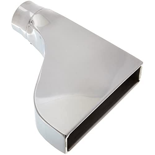 Image of Vibrant Performance (1607) 3.5 inch Round Stainless Steel Tip (Single Wall, Angle Cut) - 3 inch inlet, 11 inch long (1578)