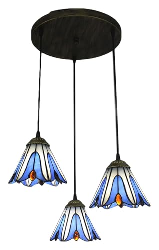 Lustres rétro fait main en verre teinté, la magie vintage dans votre maison