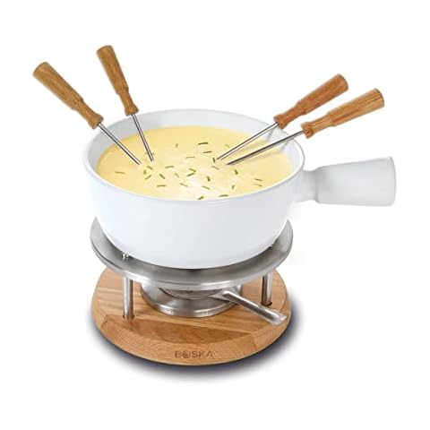 BOSKA Bianco Cheese Fondue Set Cover