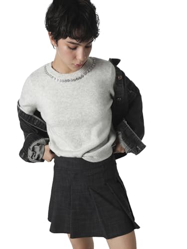 Image of ONLY Women Ribbed Embellished Pullover