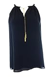 Calvin Klein Women's Sleeveless Top with Chain