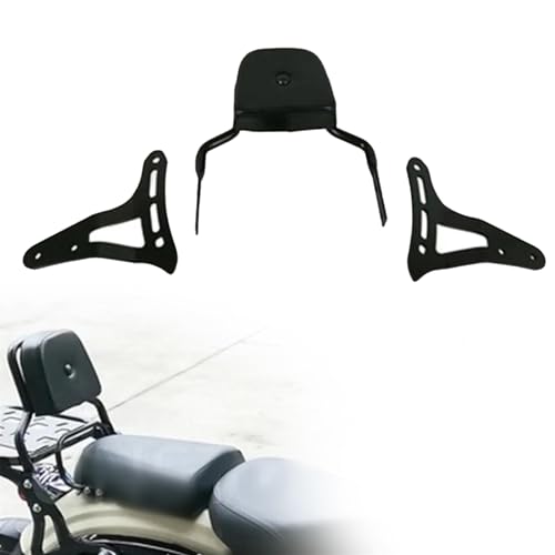 Porte-bagages moto arrière robuste pour boîte et sac de selle