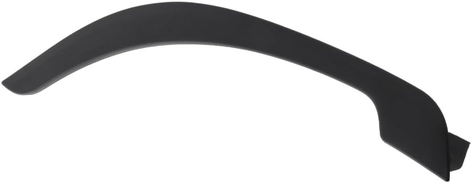 For Toyota Corolla Cross 2022 2023 2024 Wheel Arch Trim Driver Side | Rear | Forward | CAPA Certified | PP Plastic | Textured Black | Door Mount | Replacement For TO1790119, TO1790119C