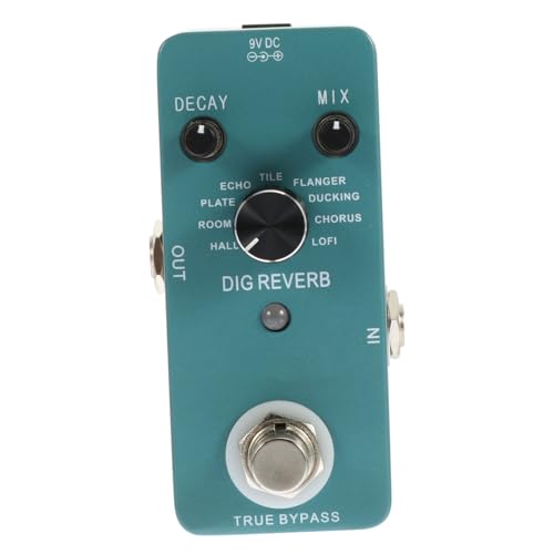 Abaodam 1Set Professional Guitar Effect Supply Audio Effector with High Reliability Noise Reduction for Guitars and Professional Audio Equipment Durable and Easy