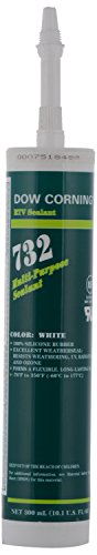 Dow Corning 732 Multi Purpose Silicone Sealant, White