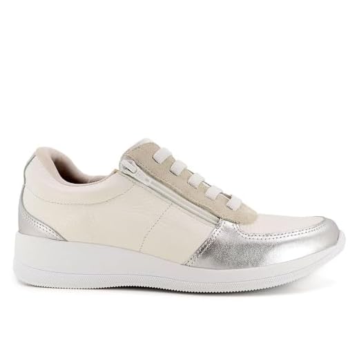 Tenis Casual Couro Usaflex Feminino Branco