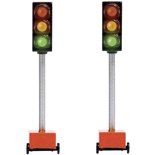 Busch 5451 Feux de signalisation de Chantier H0 Modèle Fonctionnel 2 pièces
