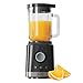 Black+Decker - Frullatore BXJB2000E 2000W | Caraffa in Vetro 1.8L | Lame in Acciaio Inox | Funzioni TURBO | SMOOTHIE | TRITA GHIACCIO | Sistema di Sicurezza | Piedini Antiscivolo | Beccuccio Versatore