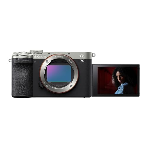 Sony Alpha ILCE-7CM2 Full-Frame Interchangeable-Lens Mirrorless vlog Camera (Body Only) | Made for Creators | 33.0 MP | Artificial Intelligence Based Autofocus | 4K 60p Recording - Silver view 1