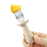 PandaEar 6 Pack Toddler Cutlery Set, Baby Fork and Spoon Set, Silicone Stainless Steel Kids Childrens Cutlery Set, Silverware Spoon and Fork Set with Silicone Holding Anti-Choke Design, BPA Free - Image 6