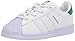 adidas Originals Baby Superstar Elastic Sneaker, White/White/Green, 10 Toddler US
