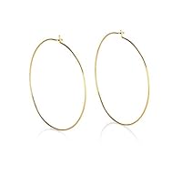 Algopix Similar Product 9 - Big Gold Filled Hoop Earrings for Women