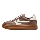 Steve Madden Women's Dodge Sneaker, Taupe Multi, 10