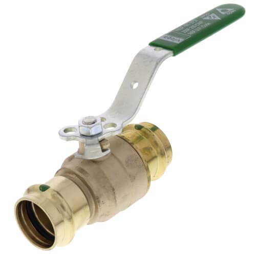 ViegaProPress 1" Zero Lead Bronze Ball Valve w/Stainless Stem - Double Press Connection - Smart Connect Technology