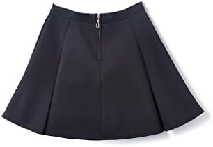 Millyer 2015 Womens Basic Skater Skirt Stretchy Flared Skirts for Office Lady Black White S M L