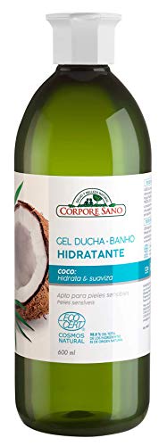 Corpore Sano: Gel de Baño Hidratante con extracto de Coco certificado Cosmos Natural 600 ml