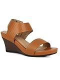 BATA Wedge Heeled Sandals, Dressy Heels, Comfortable Casual with Durable Sole, Cushioned & Lightweight Sole Slip On, Stylish Everyday Footwear for Office, Work, Travel & Outdoor, 4 (UK)