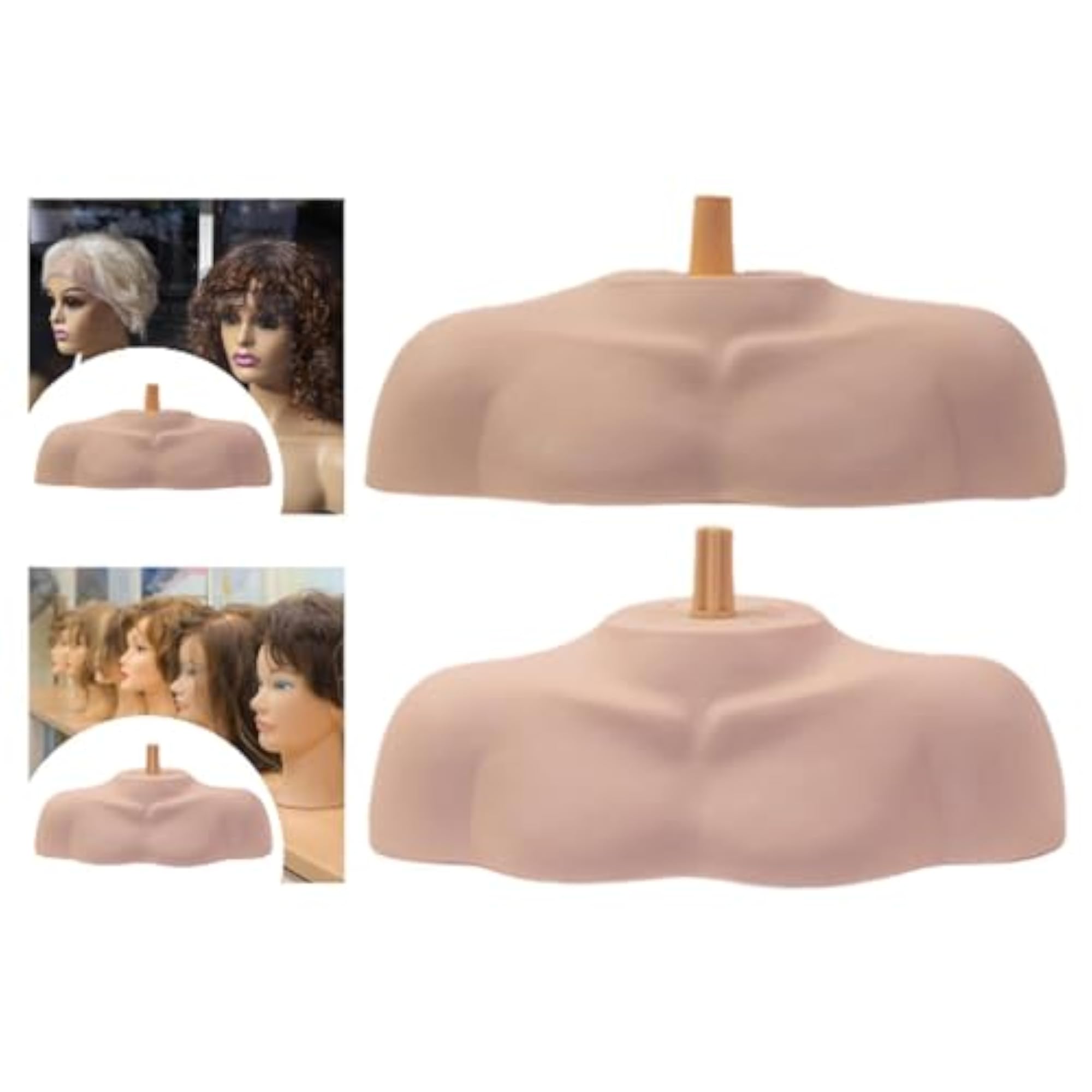 Mannequin Head Stand for Cosmetology Display