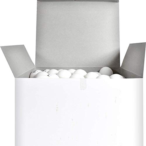 Martin Kilpatrick 1 Star Table Tennis Balls – Box Of 144 Mk One Star Practice Balls – 40Mm Ping Pong Balls – White Mk Practice Balls – Affordable – Ideal For Practice #TOP5