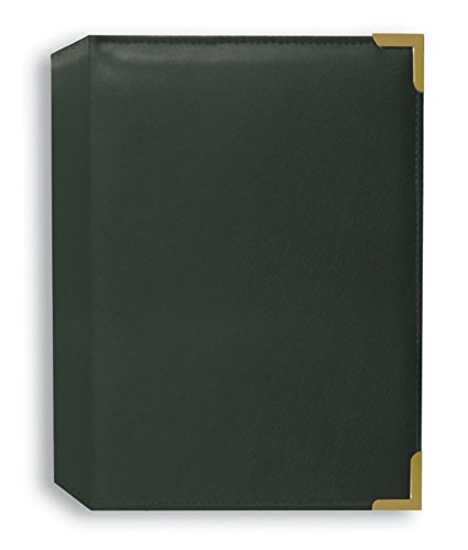 Álbum de Fotos Pioneer Oxford Brass Corner Series cosido, Verde