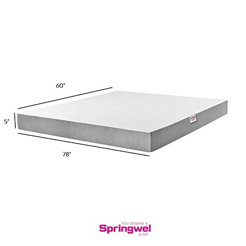 Image of Springwel Orthopedic Memory Foam Mattress, Queen Bed Size (78x60x5)