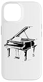 Le dessin de piano à queue est un petit cadeau pour tout pianiste, joueur de piano, professeur de piano ou amateur de clavier qui aime son instrument de musique.