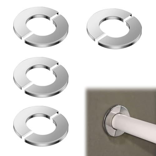 Rosace Plate Robinet,Rosace Mitigeur Douche,Cache Tuyau Radiateur,Rosace Robinet,Cache Tuyau,Cache Tuyau Plomberie,Rosace Radiateur,Cache Tuyau Plomberie 22 mm pour Robinets,Tuyaux