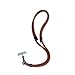 Produktbild URBAN ARMOR GEAR Civilian Crossbody Lanyard/Umhängeband für Smartphone Hüllen [Einstellbare Länge bis 160cm, Drehbarer Karabinerhaken, 10mm Durchmesser] rust/schwarz