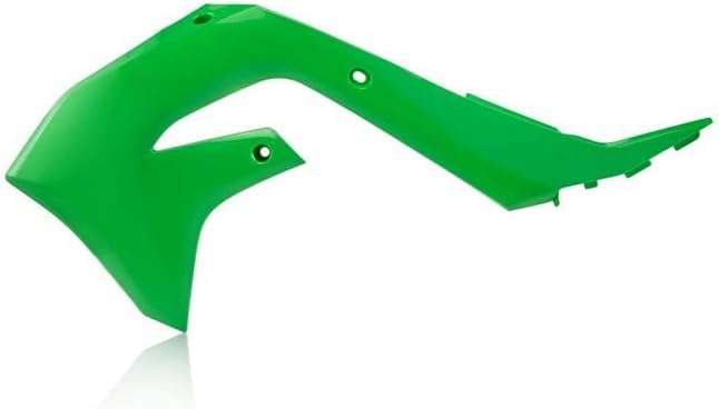 Acerbis Radiator Shrouds For Kawasaki - Green (2736300006), One Size