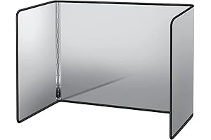 Splatter Guard for Frying 3 Sided Non-Stick Side Guards Stove Screen Protector