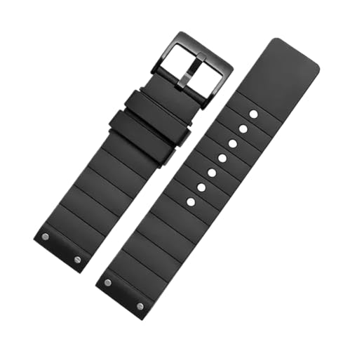 Bracelet montre caoutchouc 23mm étanche, idéal pour rajeunir votre Santos 100
