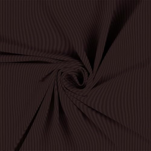 Image of Premium Coffee Microfiber Fitted Bedsheet for Queen Size Double Bed (72x72 inches) with 6-inch Drop and 2 Pillow Covers - 140 TC