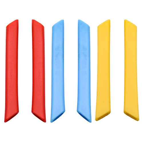 Pieds de rechange en silicone pour veste de course kit tricolore taille unique