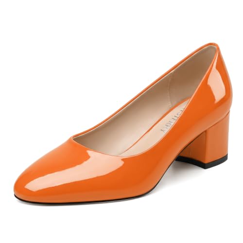 Image of SKYSTERRY Women's Low Heel Dress Pumps Shoes 2 Inch