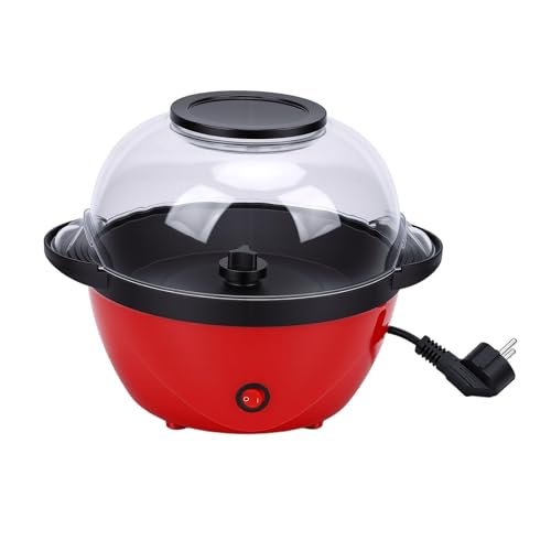 MENDUNER Máquina de Palomitas de Maíz Eléctrica con Placa Antiadherente, 450W, para Fiestas Familiares, 10 Tazas, 2,5l (Enchufe de la UE)