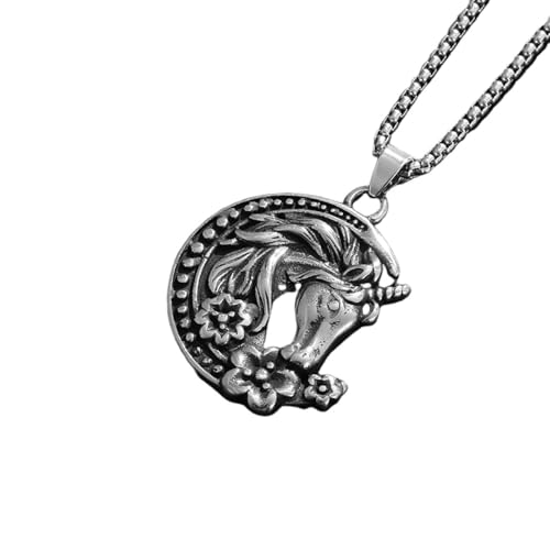 Amulette porte-bonheur licorne vintage, le cadeau idéal pour homme et femme