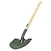 Truper 31173 Tru Built Round Point Shovel, Long Handle, 45-Inch