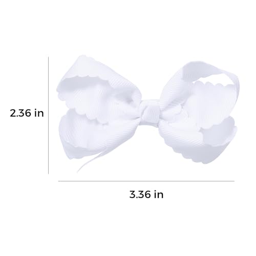 Lazos para cabello con pinza alligator 3 pulgadas, 2 piezas miniatura 7