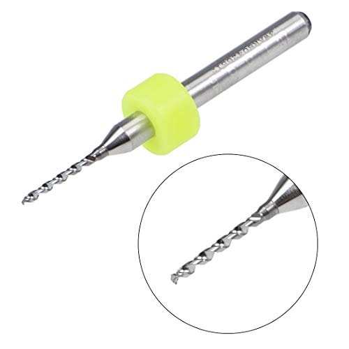 Uxcell Pcb Drill Bits 1Mm Tungsten Carbide Rotary Tool Jewelry Cnc Engraving Print Circuit Board Micro Drill Bits 1/8 Inch Shank 10 Pcs #TOP2