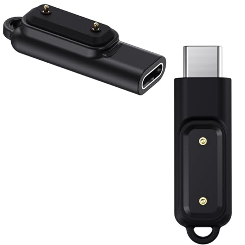 Base de carga compatible con Huawei Band 8 9 Fit 3 adaptador cargador smartwatch tipo C 2 piezas