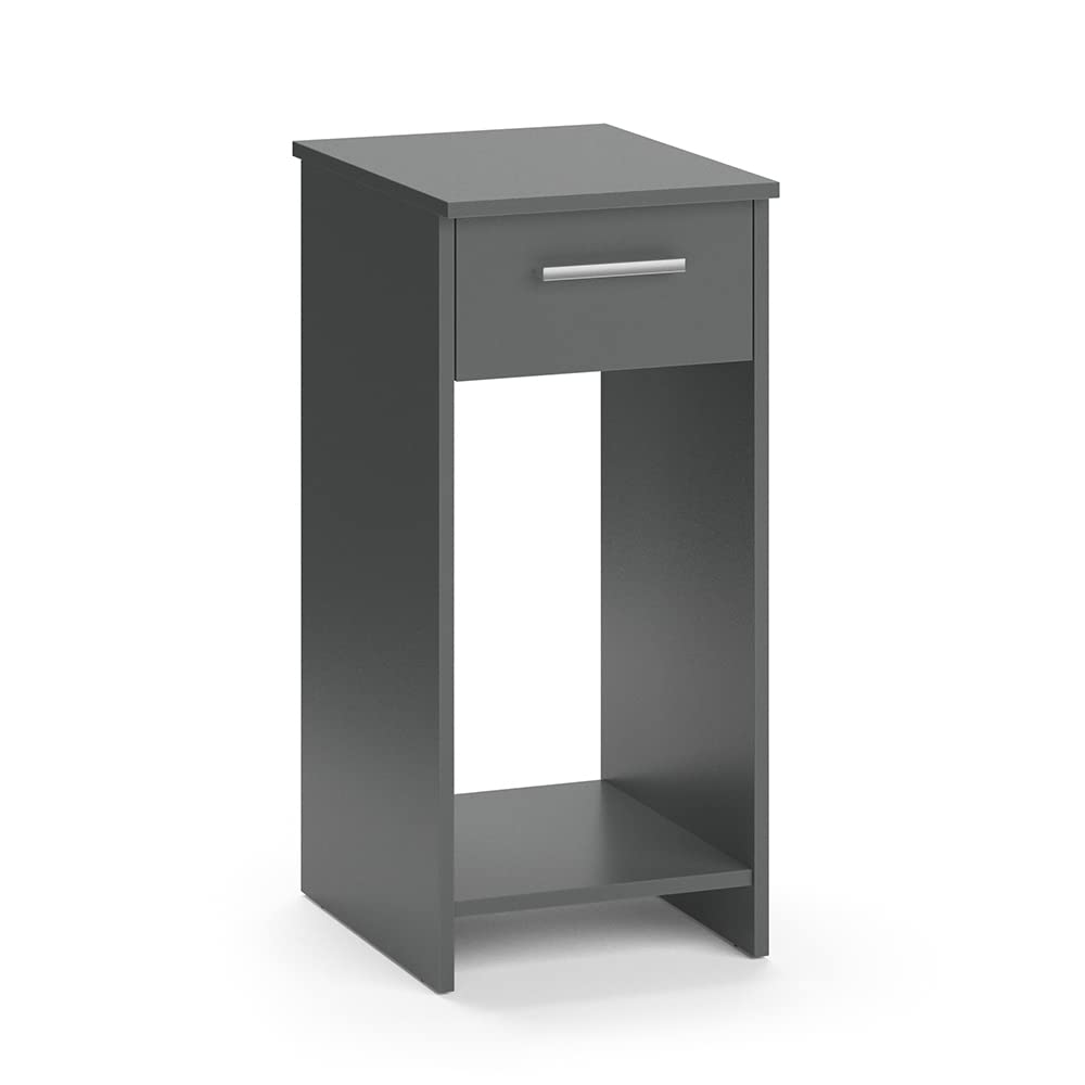 Vicco Armadio per PC Odin, Antracite, 35.1 x 45 cm, adatto per la conservazione di PC e accessori