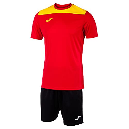 Joma Set uomo Phoenix II rosso giallo nero