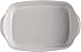 Emile Henry France Ovenware Ultime Rectangular Baking Dish, 16.5 x 10.6, Flour White