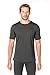 Produktbild super.natural Dünnes Herren Kurzarm T-Shirt, Mit Merinowolle, M BASE TEE 140, Größe: S, Farbe: Dunkelgrau
