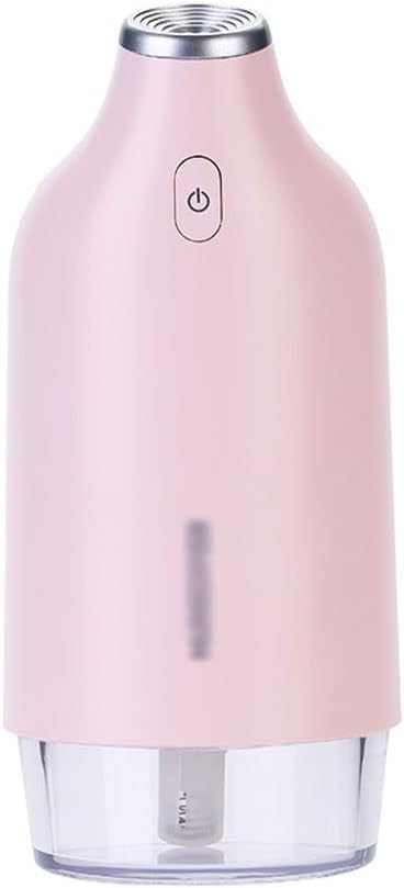 Air Humidifier 7 Color Nightlight Mute Mini Humidifier USB Powered Humidification Home Bedroom Supplies Household Humidified Device (Color : Pink)