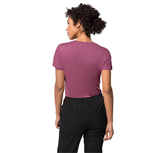 Jack Wolfskin Damen Tech W T Shirt, Violet Quartz, M EU – Ansicht 3