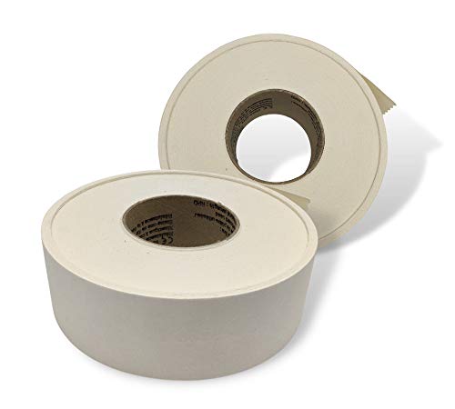 DOJA Industrial | Cinta para Pladur | 75 M | Cinta Adhesiva Papel para Pladur Placas Pared Yeso | Cinta Adesiva Blanca de Papel para Juntas | Uso: Selladora Tapa Agujeros Pared y Pladur Placas de Yeso