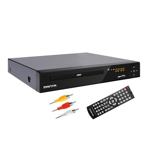 Manta DVD072 Emperor Basic Lecteur de DVD (DivX, HDMI, SCART, USB) Noir