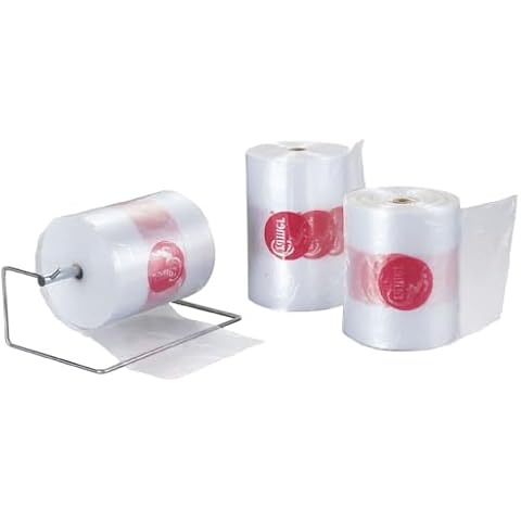 Cramer Small Ice Bags For Injuries, Clear Ice Bags for Athletic Training Rooms, Easy to Tie Bags for Athletic Trainers, 9.5" x 18" Bags, Pack of 1500 Cover