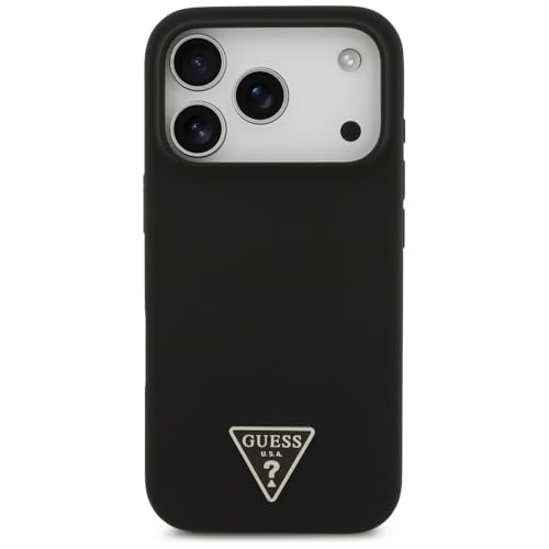 Protégez votre iPhone 17 Pro Max avec la coque Guess silicone noire compatible MagSafe - 3